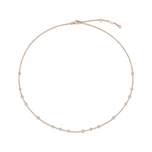 Memoire Dazzling By The Yard Fashion Necklace, 1St Ser. Mdl 18