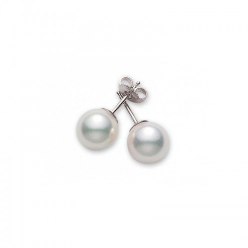 Mikimoto Akoya Cultured Pearl Stud Earrings
