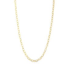 18K Yellow Gold Medium Link Chain