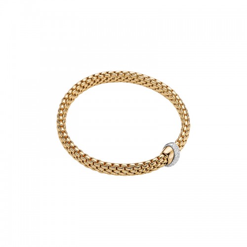 Fope 18K Yellow Gold Flex’it Vendome Bracelet