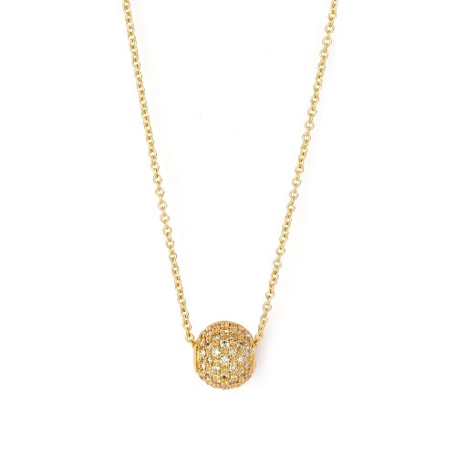 Syna 18K Yellow Gold Diamond Necklace & Pendants