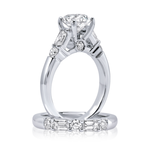 XO Jewels Semi-Mount Magnificent 2-Carat Diamond Engagement Ring