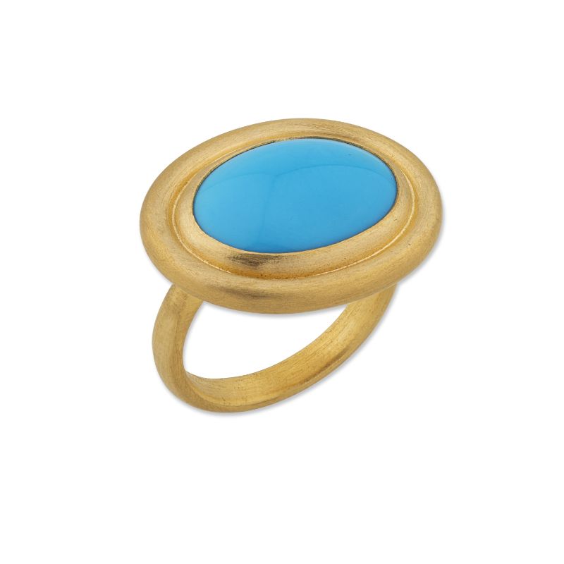 Lika Behar 24k Yellow Gold Gemstone Ring