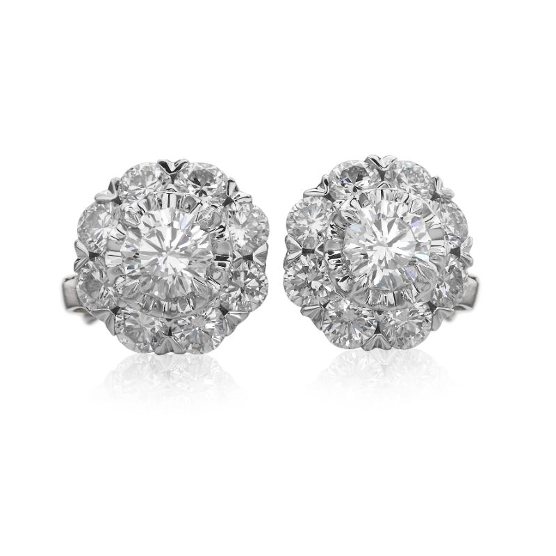 Christopher Designs Diamond Earrings