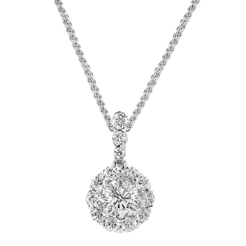 Christopher Designs Diamond Necklace and Pendant