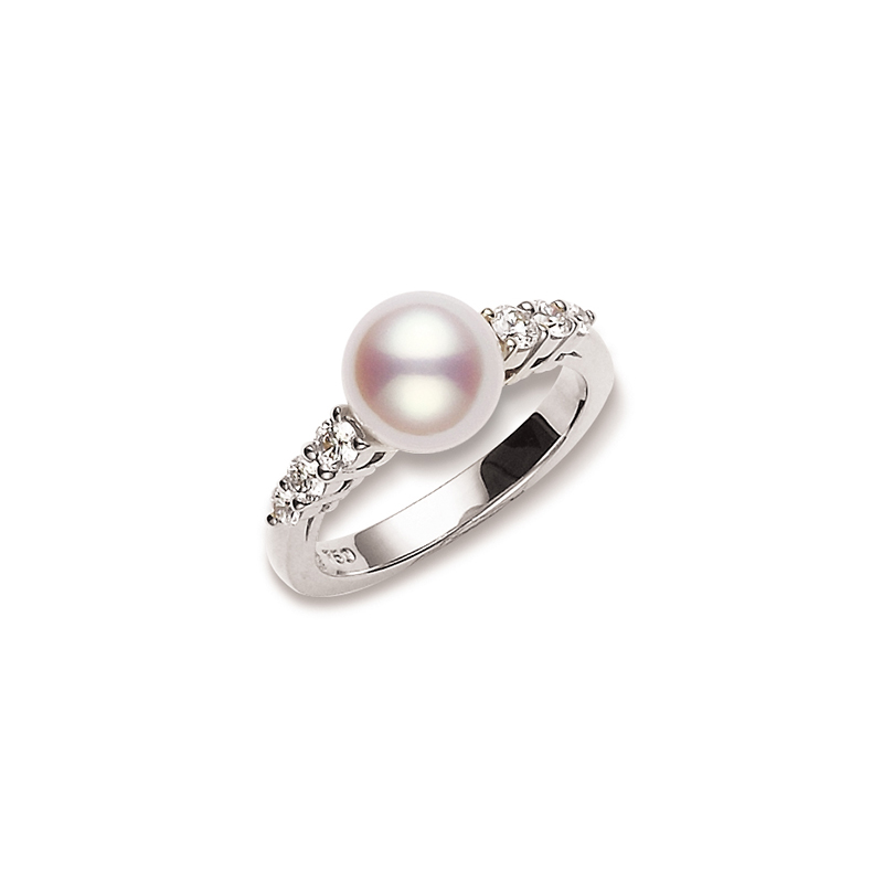 Mikimoto Akoya Cultured Pearl Ring