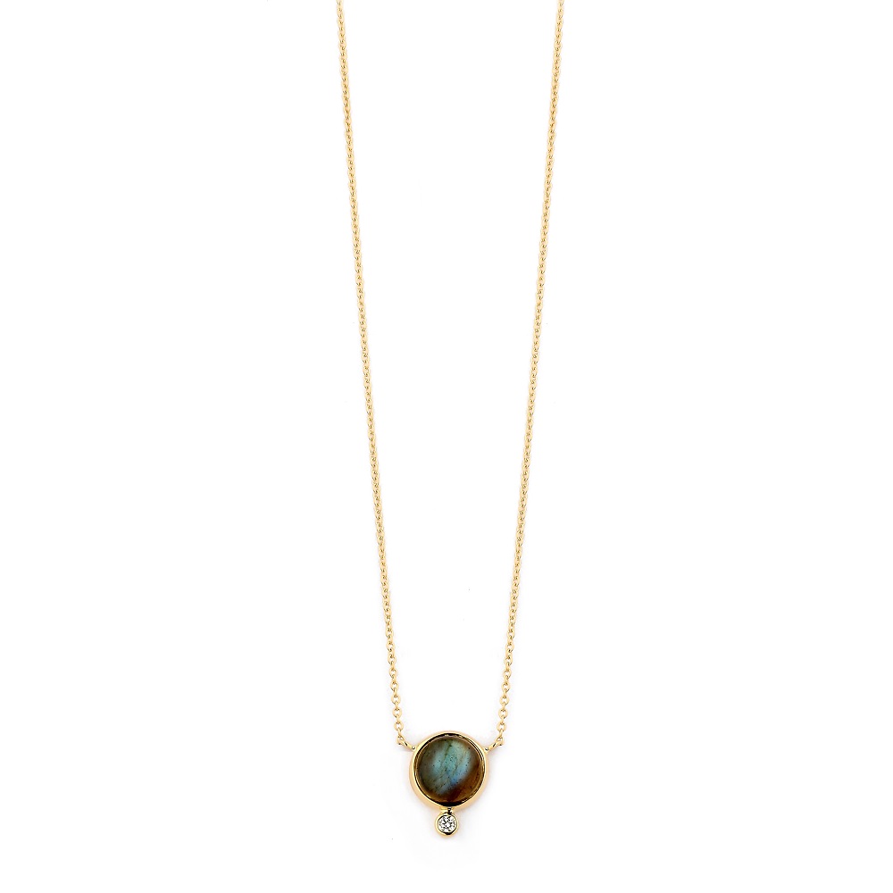 Syna 18K Yellow Gold Other Color Stone Necklace