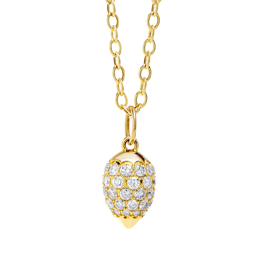 Syna 18K Yellow Gold Diamond Necklace & Pendants