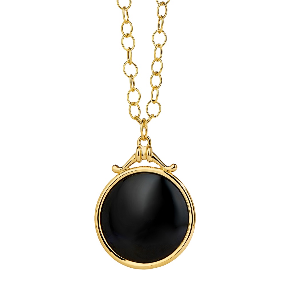 18K Yellow Gold Other Color Stone Necklace