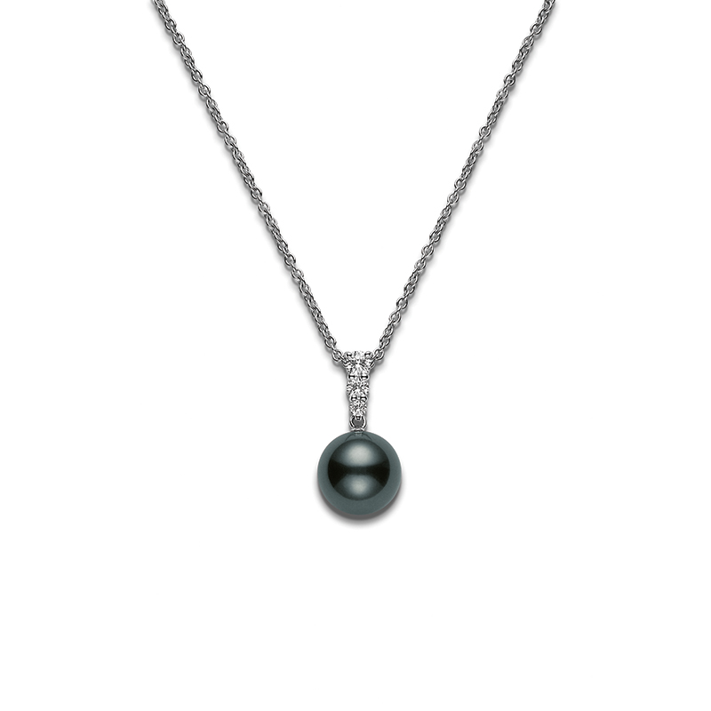 Mikimoto Black South Sea Cultured Pearl Pendant