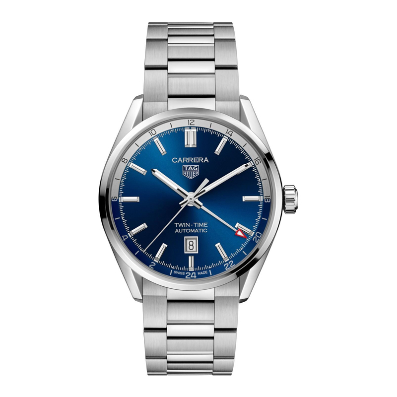Tag Heuer Carrera Calibre 7 Twin-Time Watch