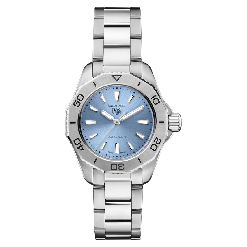 Tag Heuer Aquaracer Quartz Blue Dial Steel Women's Watch