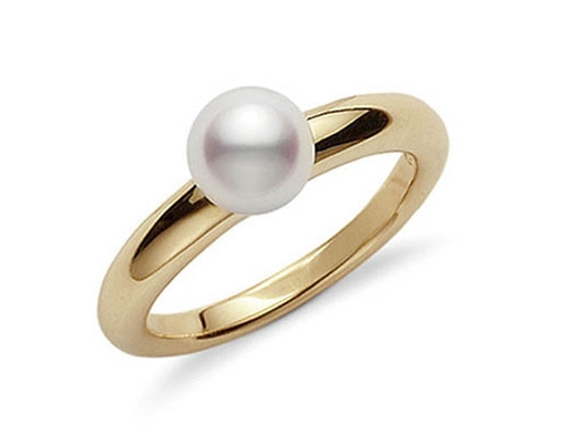 Mikimoto Akoya Cultured Pearl Ring