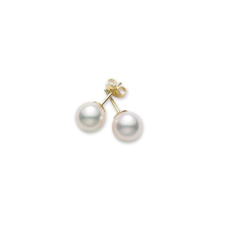 Mikimoto Akoya Pearl Stud Earrings